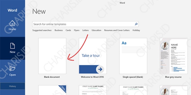 Belajar Membuat Dokumen Microsoft Word