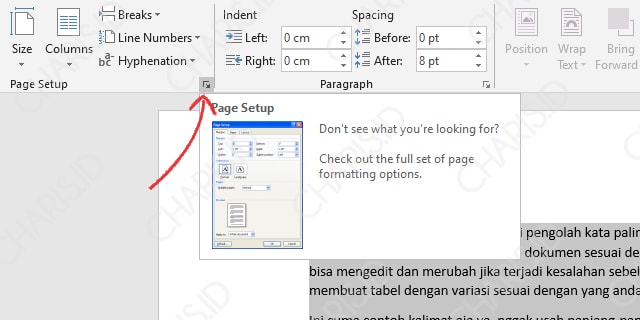 Belajar Mengubah Margin Word