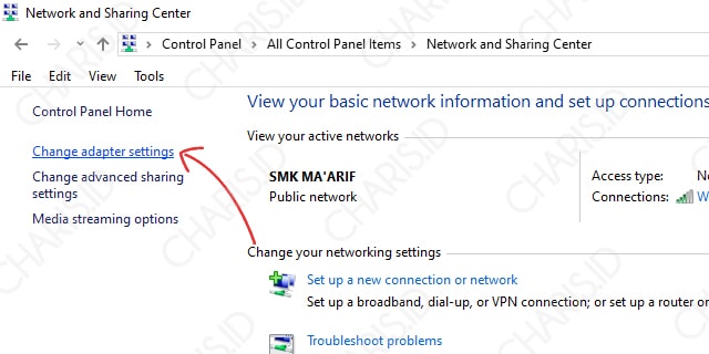 Cara Memperbaiki No Internet Access