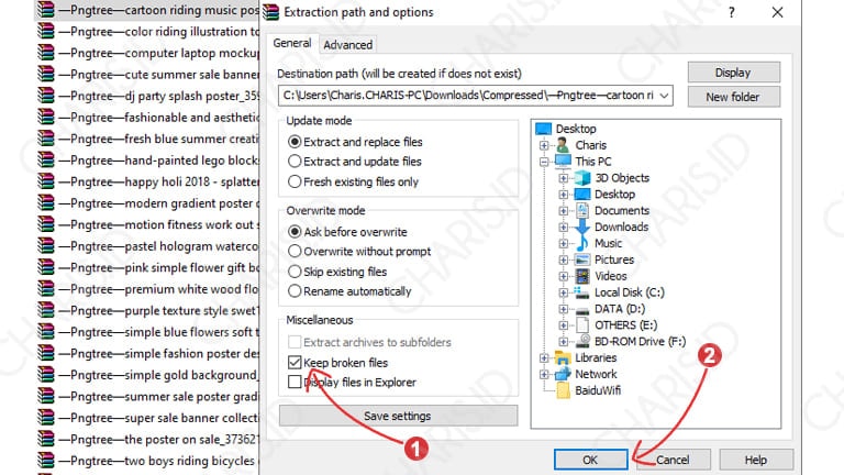 Cara Membuka File Rar Corrupt