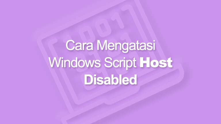create windows script host