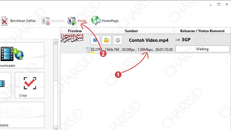 cara mengubah format video ke mp4