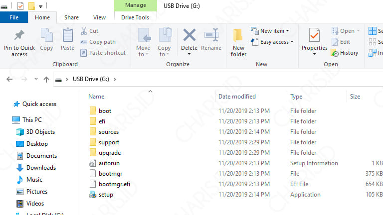 cara membuat bootable flashdisk dengan cmd