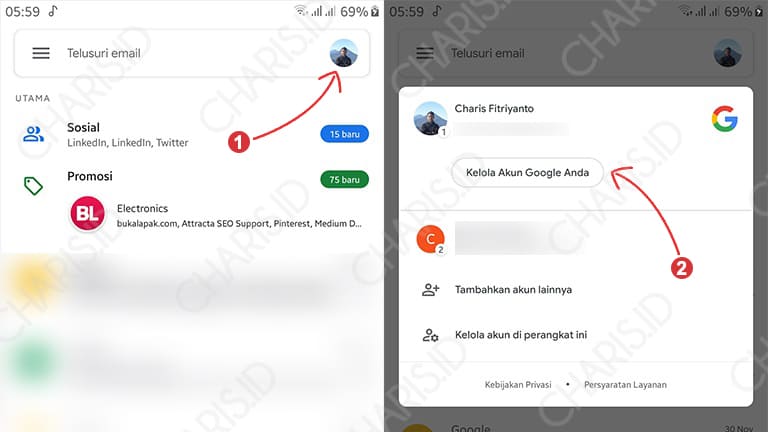 Cara Mengganti Password Gmail Lewat Pc Dan Android