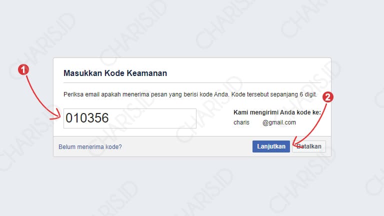 cara membuka facebook lupa kata sandi tanpa email