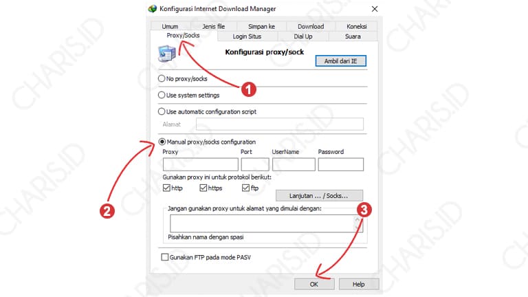 cara mempercepat idm dengan proxy