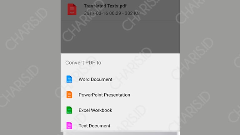 cara meng convert pdf ke word