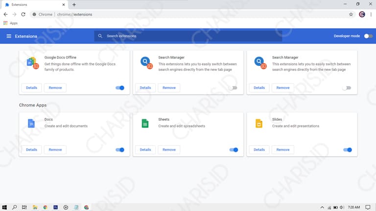 cara mengaktifkan idm di chrome