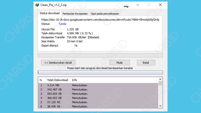 cara mengatasi download idm tidak bisa dilanjutkan