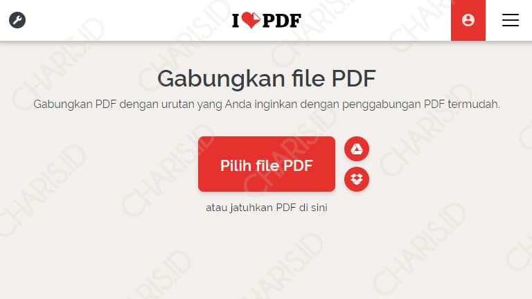 cara menggabungkan file pdf