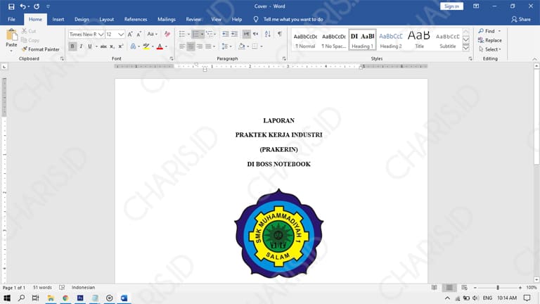 cara mengubah file pdf ke word