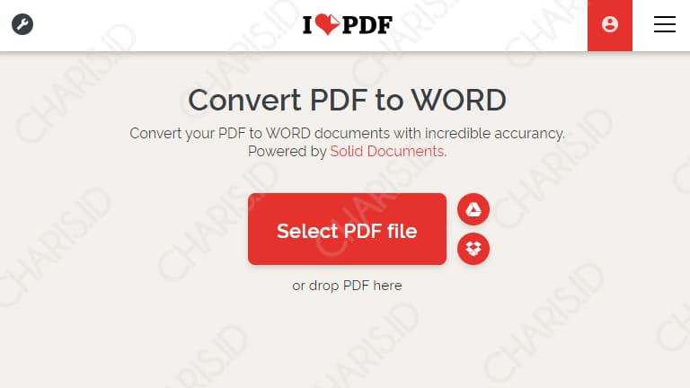 pdf ke word