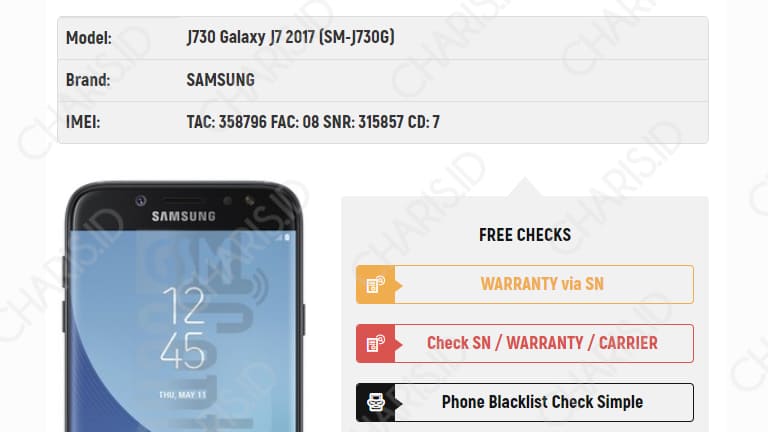 Cara Cek Imei Samsung Z Flip