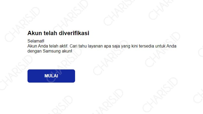 cara daftar samsung account