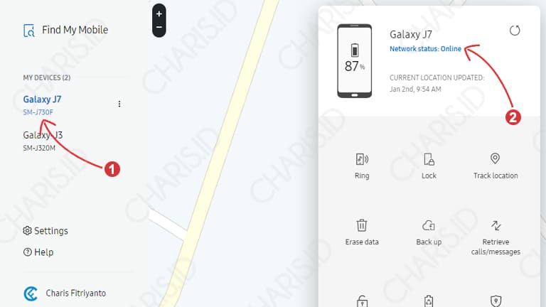 Cara Melacak Ponsel Samsung yang Hilang