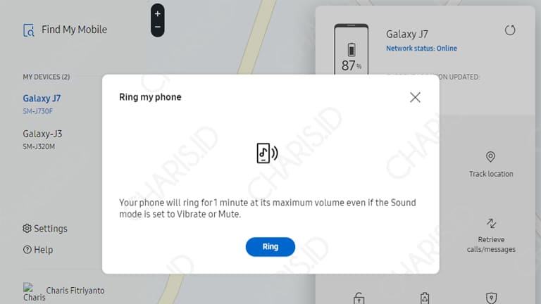 cara melacak hp samsung yang hilang dengan imei