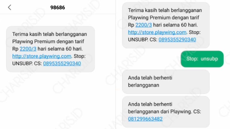 cara mengatasi pulsa three tersedot