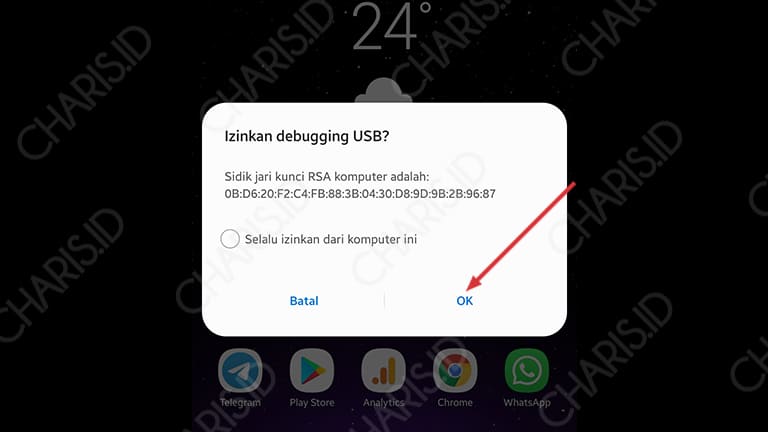 cara menghapus aplikasi android lewat pc