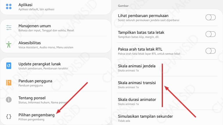 cara menghemat baterai android pie