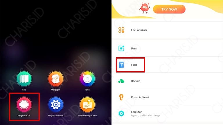 cara mengubah font android tanpa root