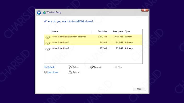 cara instal windows 10 dengan flashdisk