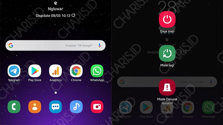 layanan google play terhenti