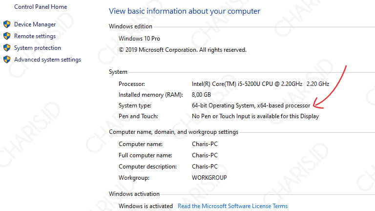 cara install windows 10