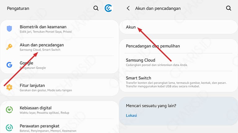 cara logout gmail di android