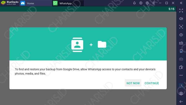 cara install whatsapp di windows