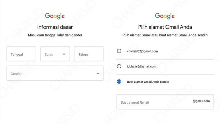 cara membuat account gmail