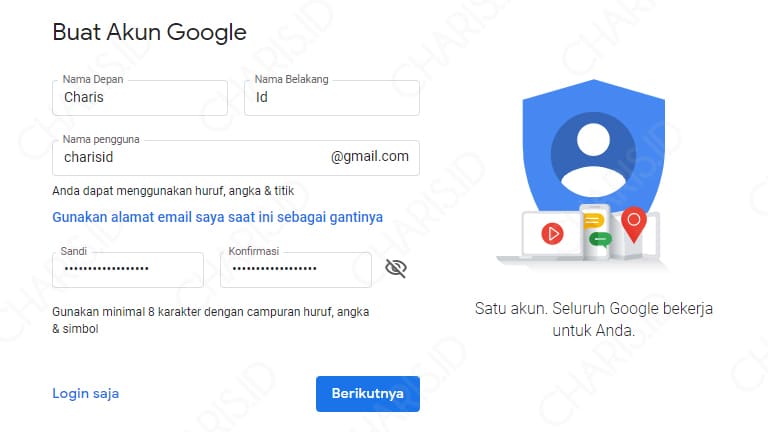 cara membuat gmail