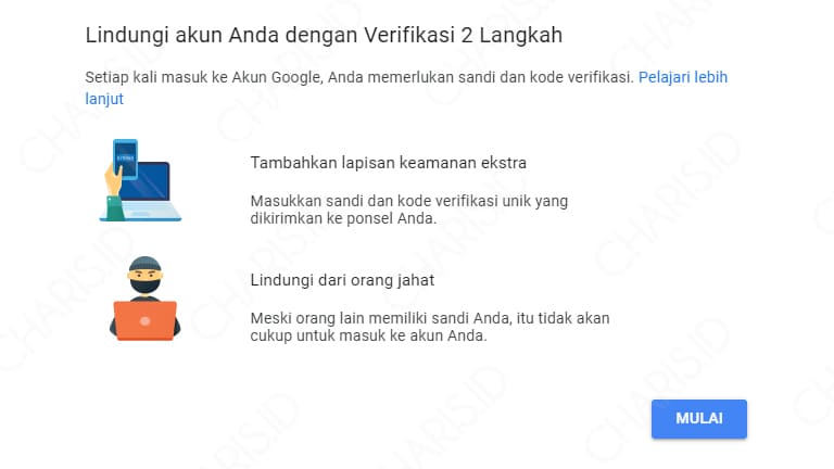 cara mengamankan akun gmail