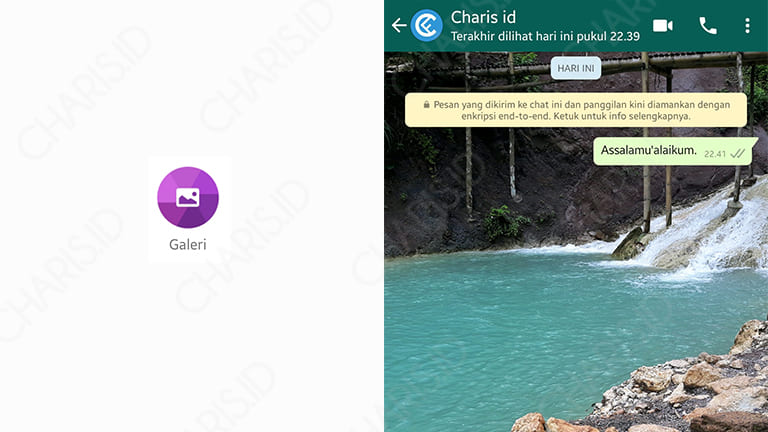 cara mengganti background layar utama di whatsapp