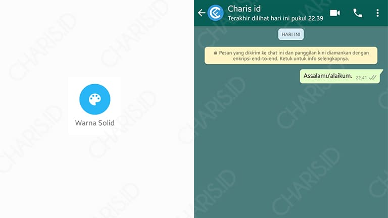 cara mengganti background whatsapp di xiaomi