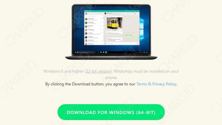 whatsapp web for windows 7 64 bit