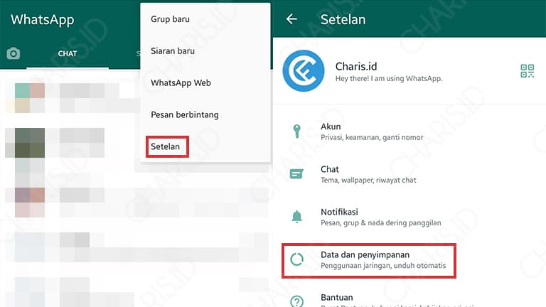 cara menghemat kuota whatsapp