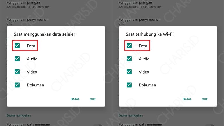 cara menyimpan foto dari whatsapp ke galeri secara otomatis