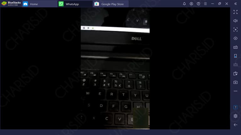 video call whatsapp web di laptop