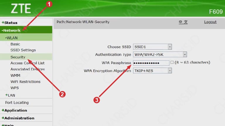 cara merubah password wifi indihome