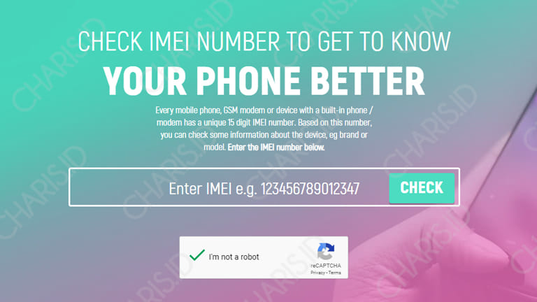 cek imei samsung