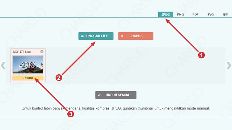 cara mengecilkan ukuran foto jpg