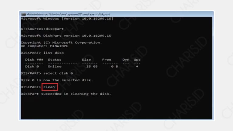 cara mengatasi gpt partition style saat install windows