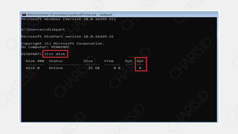 cara mengatasi gpt partition style windows 7