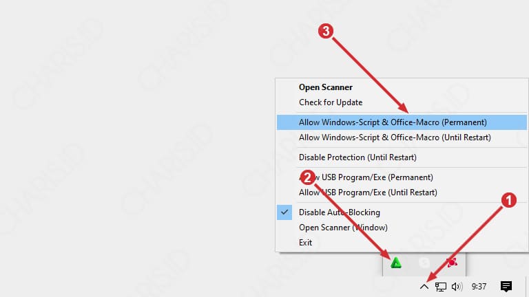 cara mengatasi windows script host is disabled