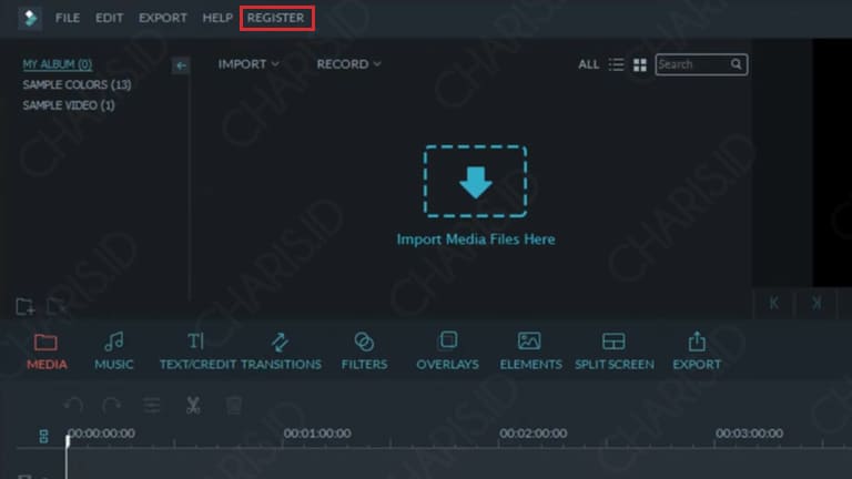 cara menghilangkan watermark di filmora