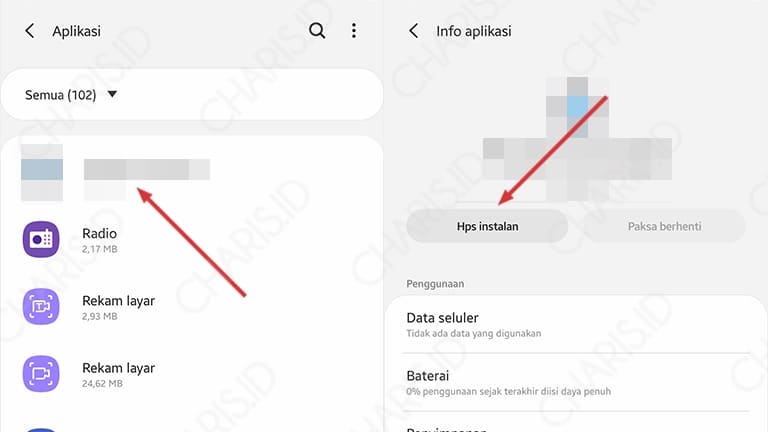 cara membuka pola android yang lupa