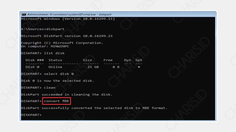 cara mengatasi gpt partition windows