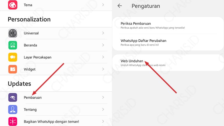 ra whatsapp ios