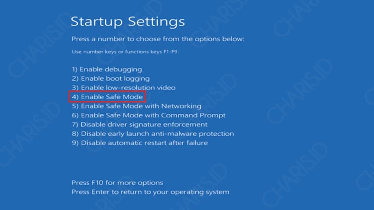 cara masuk safe mode pada windows 10