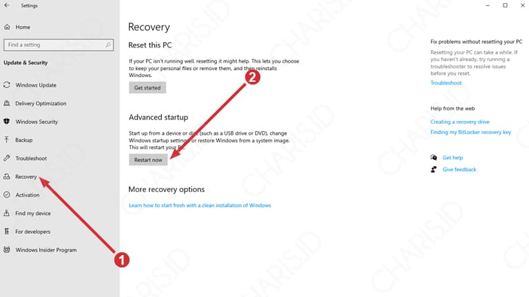 cara masuk safe mode windows 10 dari bios